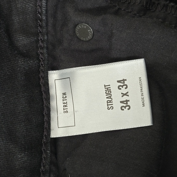 Express Mens Straight Leg Stretch Jeans - Picture 7 of 9